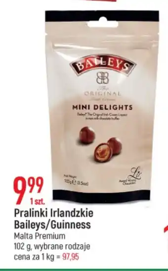 E.Leclerc Pralinki Irlandzkie Baileys/Guinness Malta Premium 102g oferta