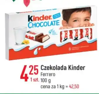 E.Leclerc Czekolada Kinder Ferrero 100g oferta