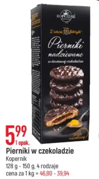 E.Leclerc opak. Pierniki w czekoladzie Kopernik 128-150g oferta