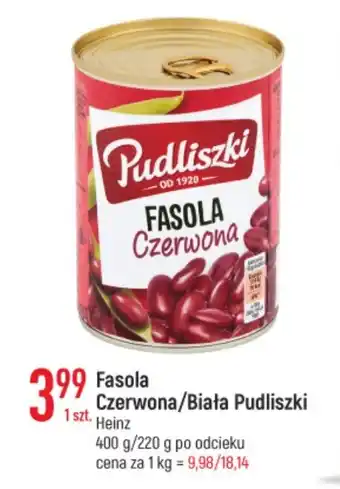 E.Leclerc Fasola Czerwona/Biała Pudliszki Heinz 400g oferta