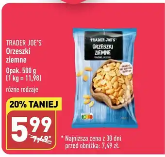 ALDI TRADER JOE'S Orzeszki ziemne 500g oferta