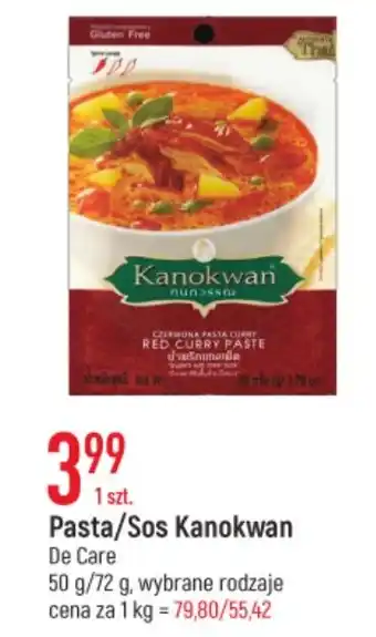 E.Leclerc Pasta/Sos Kanokwan De Care 50/72g oferta