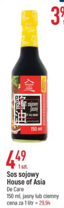 E.Leclerc Sos sojowy House of Asia De Care 150ml oferta