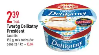E.Leclerc Twaróg Delikatny President Lactalis 150g oferta