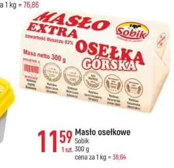 E.Leclerc Masło osełkowe Sobik 300g oferta
