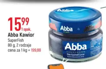 E.Leclerc Abba Kawior SuperFish 80g oferta
