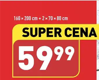 ALDI NOVITESSE Pościel z mikroperkalu Komplet 160 x 200cm + x 70 x 80cm oferta