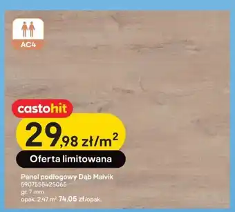 Castorama Panel podłogowy Dąb Malvik 1m² oferta