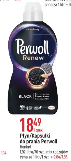 E.Leclerc Płyn/Kapsułki do prania Perwoll 1,92 l oferta