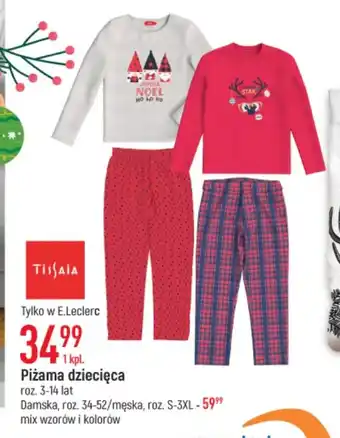 E.Leclerc Piżama dziecięca oferta