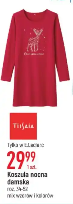 E.Leclerc Koszula nocna damska oferta