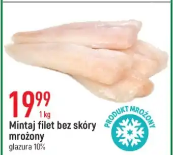 E.Leclerc Mintaj filet bez skóry mrożony 1 kg oferta