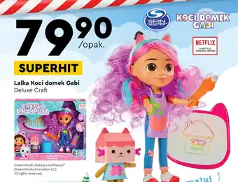 Biedronka Lalka Koci domek Gabi oferta