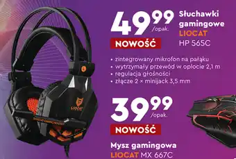 Biedronka Słuchawki gamingowe LIOCAT HP 565C oferta