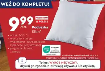 Biedronka Poduszka Ellan oferta