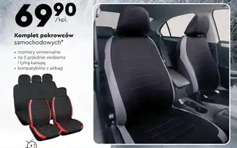 Biedronka Komplet pokrowców samochodowych oferta