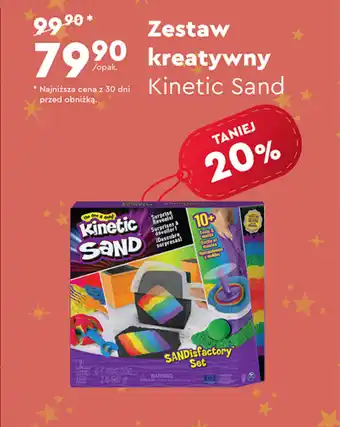 Biedronka Zestaw kreatywny Kinetic Sand oferta