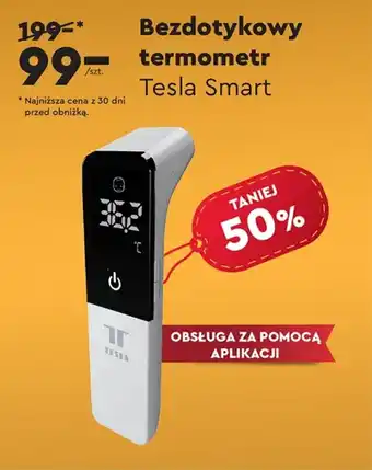 Biedronka Bezdotykowy termometr Tesla Smart oferta
