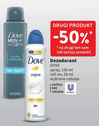 Intermarche Dove Dezodorant 50-150 ml oferta