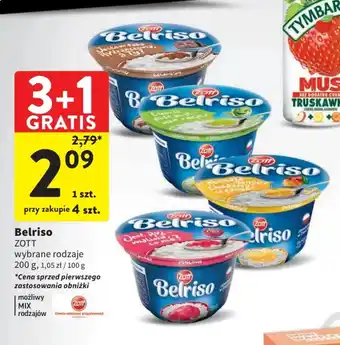 Intermarche Belriso ZOTT 200 g oferta