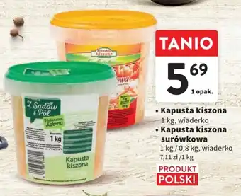 Intermarche Kapusta kiszona / Kapusta kiszona surówkowa 1 kg oferta