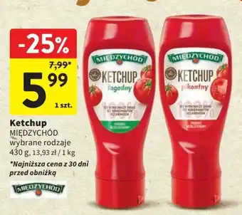Intermarche Ketchup MIĘDZYCHÓD 430 g oferta