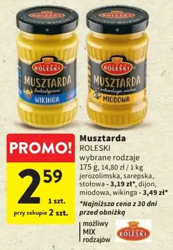 Intermarche Musztarda ROLESKI 175 g oferta