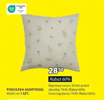 JYSK PODUSZKA AGERTIDSEL 45 x 45 cm oferta