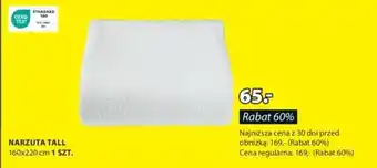 JYSK NARZUTA TALL 160 x 220 cm oferta