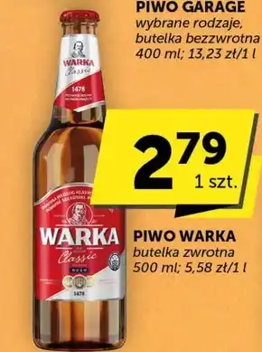 Groszek Warka classic piwo jasne 500 ml oferta