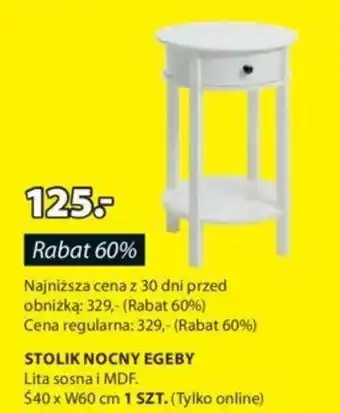 JYSK STOLIK NOCNY EGEBY oferta