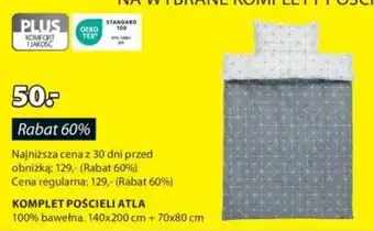 JYSK KOMPLET POŚCIELI ATLA oferta