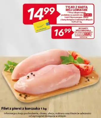 Lewiatan Filet z piersi z kurczaka 1 kg oferta