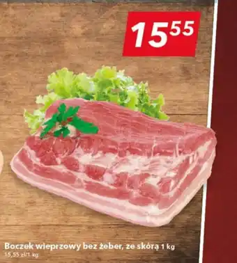 Lewiatan Boczek wieprzowy bez żeber, ze skórą 1 kg oferta