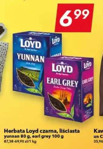 Herbata Loyd czarna, liściasta 80 g-100 g