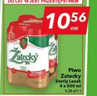 Lewiatan Piwo Zatecky 4 x 500 ml oferta