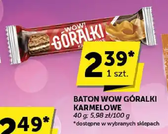 ABC BATON WOW GÓRALKI KARMELOWE 40 g oferta