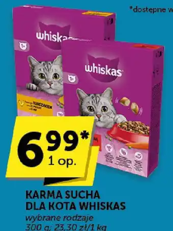 ABC KARMA SUCHA DLA KOTA WHISKAS 300 g oferta