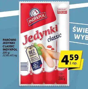 ABC PARÓWKI JEDYNKI CLASSIC INDYKPOL 200 g oferta