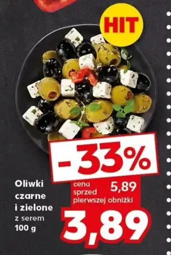 Kaufland Oliwki czarne i zielone 100g oferta