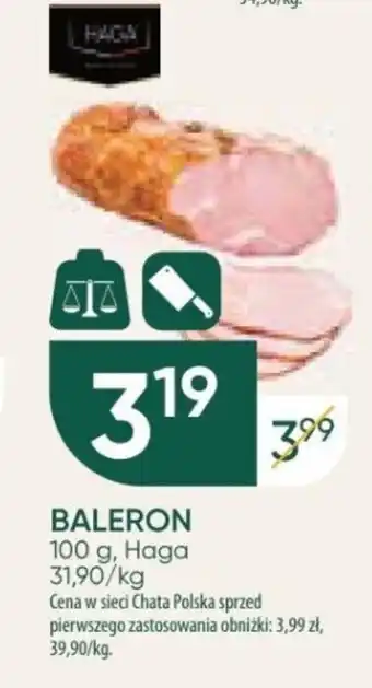 Chata Polska BALERON Haga 100 g oferta