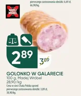Chata Polska GOLONKO W GALARECIE Madej Wróbel 100 g oferta