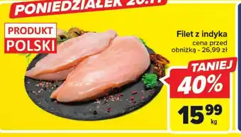 Carrefour Filet z indyka 1kg oferta