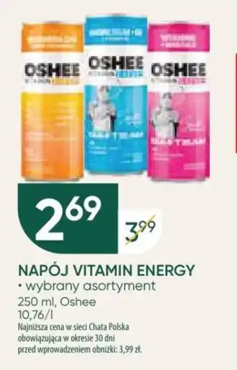 Chata Polska Oshee NAPÓJ VITAMIN ENERGY 250 ml oferta