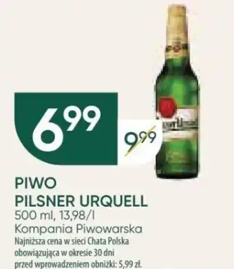 Chata Polska Kompania Piwowarska PIWO PILSNER URQUELL 500 ml oferta