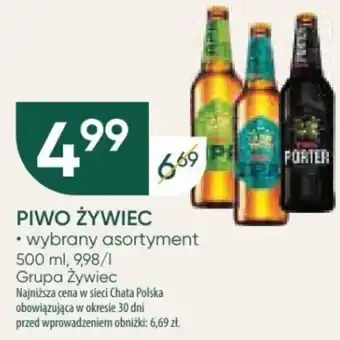 Chata Polska Grupa Żywiec PIWO ŻYWIEC 500ml oferta