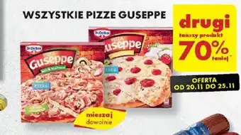 Biedronka WSZYSTKIE PIZZE GUSEPPE oferta
