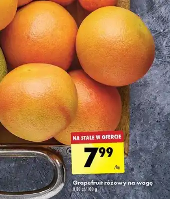 Biedronka Grapefruit różowy 1kg oferta