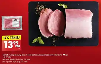 Biedronka Schab wieprzowy bez kości Kraina Mięs 1kg oferta