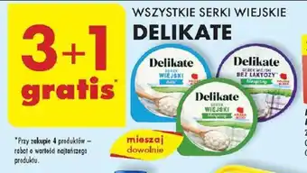 Biedronka WSZYSTKIE SERKI WIEJSKIE DELIKATE oferta